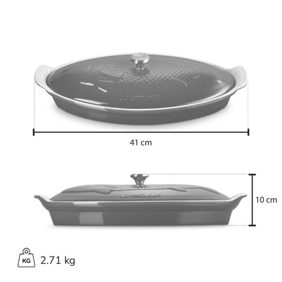 Le Creuset Fish Baker Agave - Picture 11 of 12